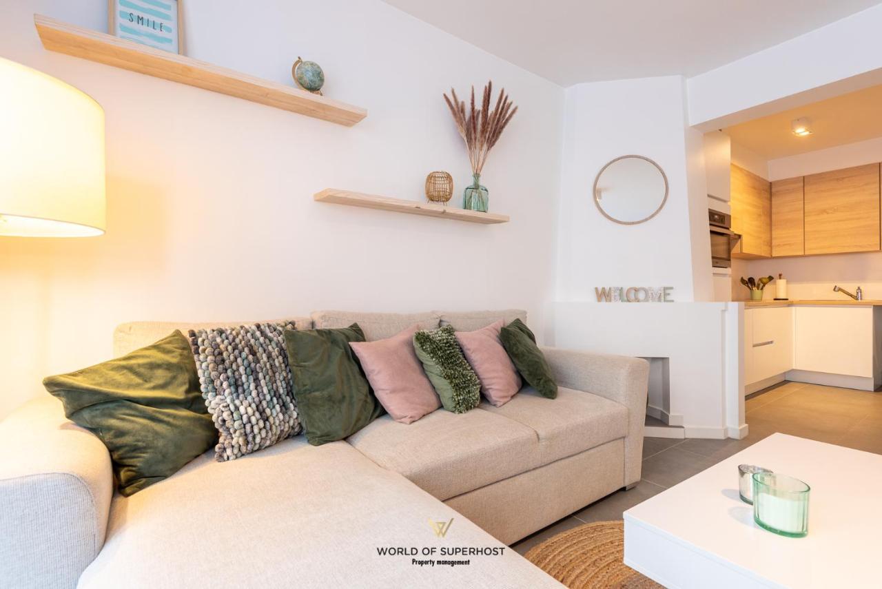 Spacious Apartment Closeby The Sea Up To 6 People! 奥斯滕德 外观 照片