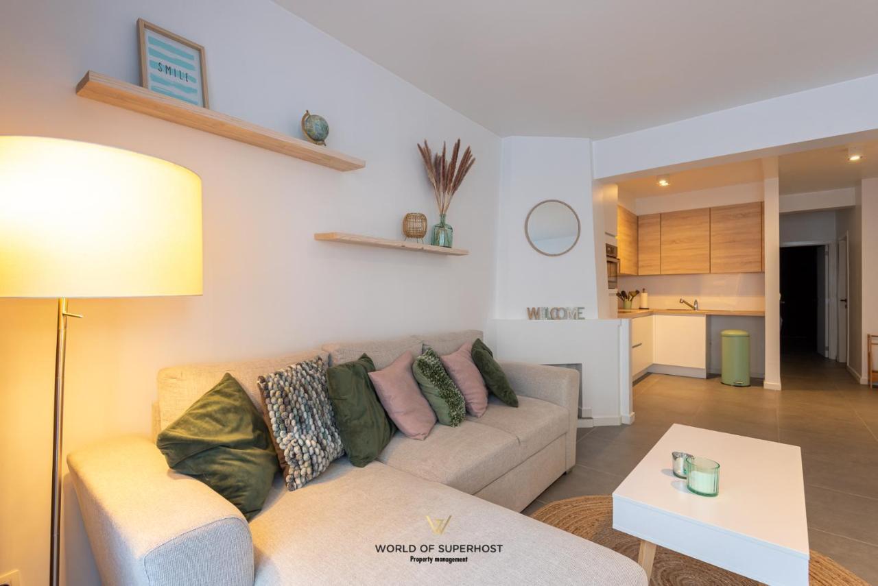 Spacious Apartment Closeby The Sea Up To 6 People! 奥斯滕德 外观 照片