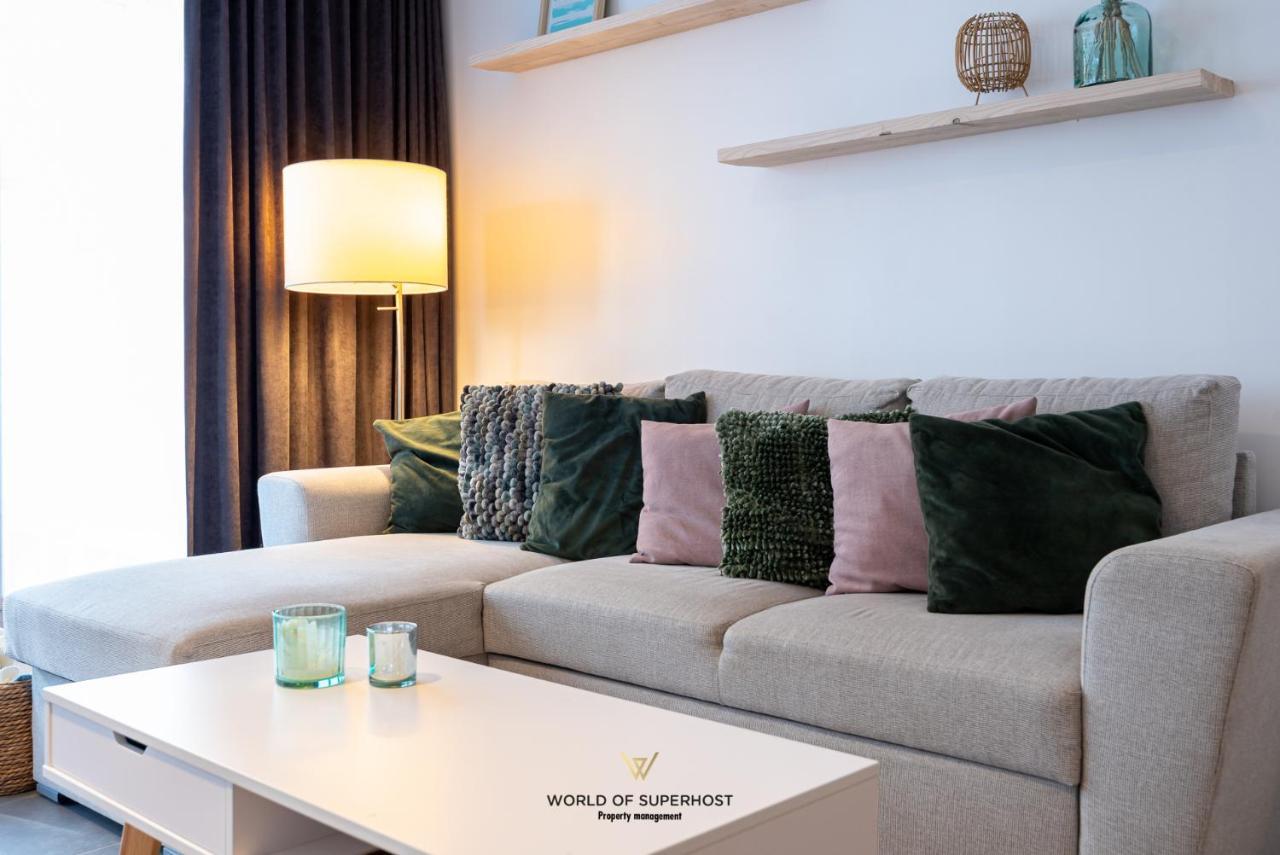 Spacious Apartment Closeby The Sea Up To 6 People! 奥斯滕德 外观 照片